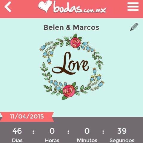 Mi contador de boda... cómo va el suyo brides & grooms?? - 1