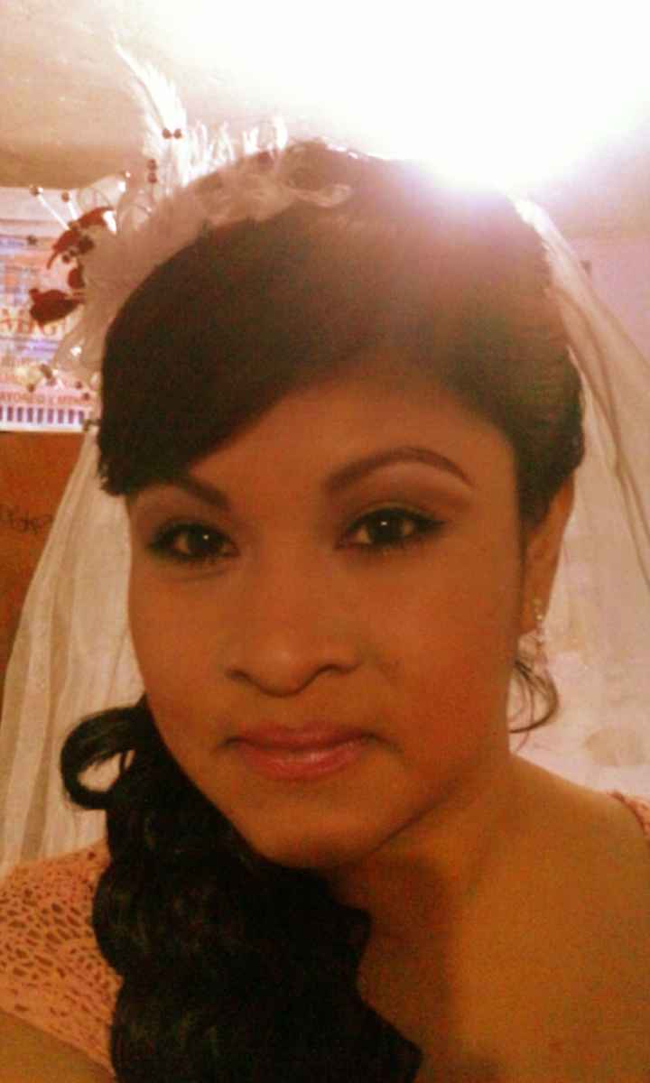 Prueba de maquillaje y peinado... - 2