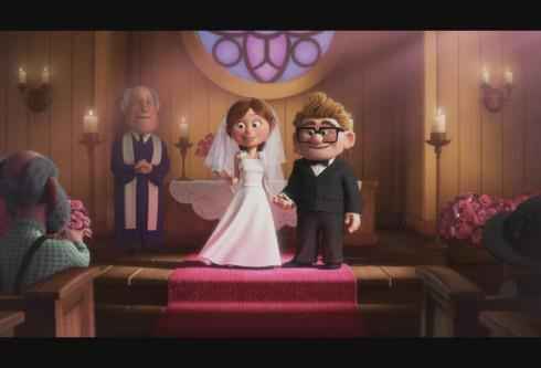 up wedding