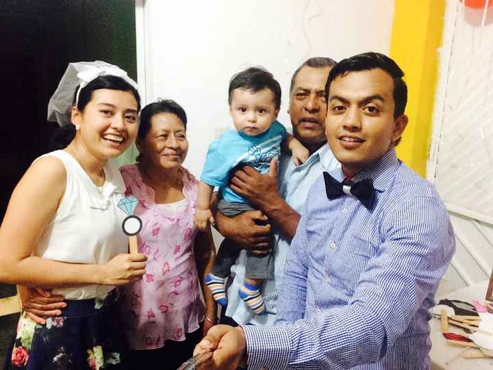 CON LOS SUEGROS DE MI HERMANA...