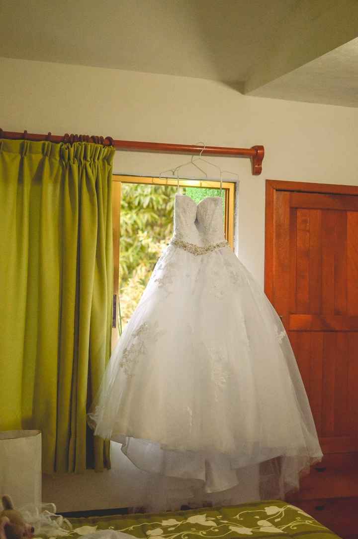 mi hermoso vestido