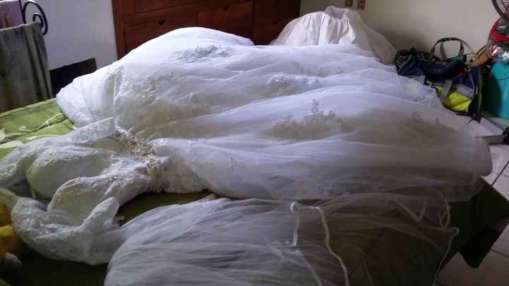 mi hermoso vestido