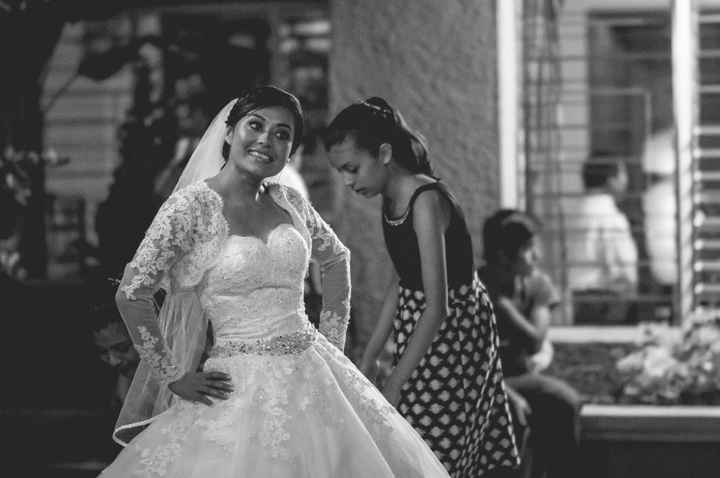 mi hermoso vestido
