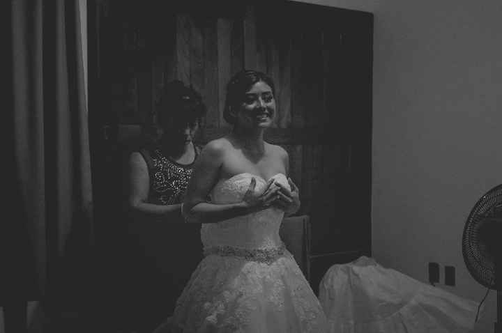 vestido y mami
