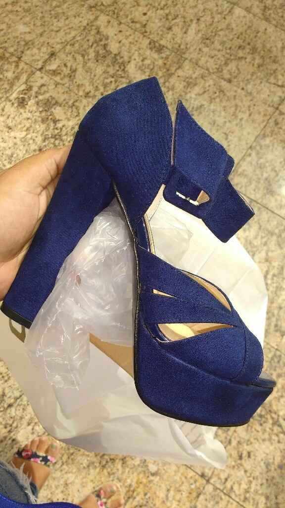 Zapatos color lapis blue - 1