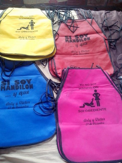 mandiles de recuerdo