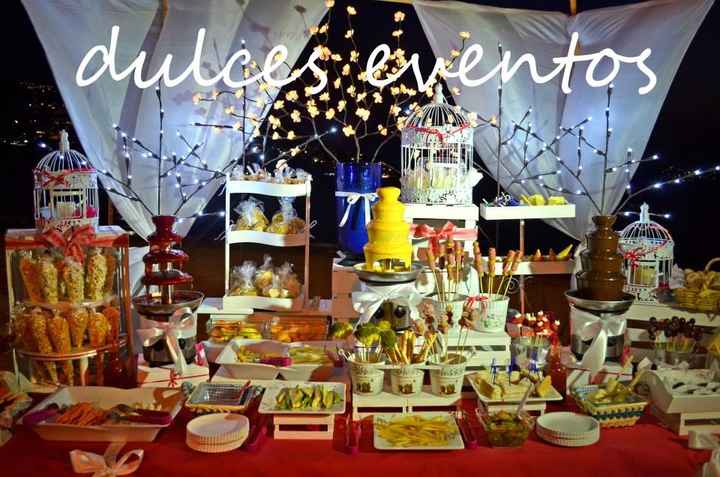 mesa de dulces