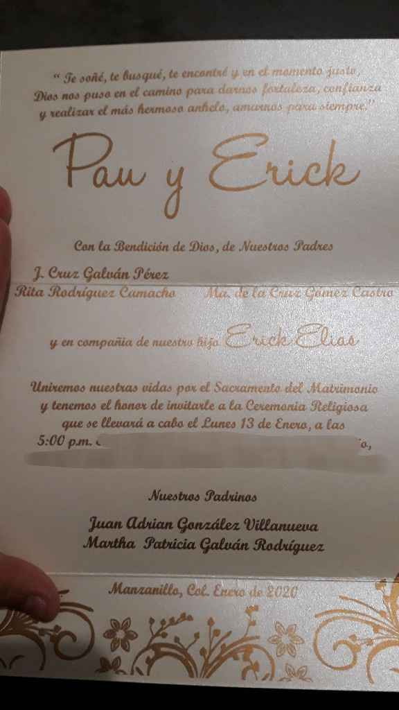 Invitaciones listas ✉💕✔ - 3