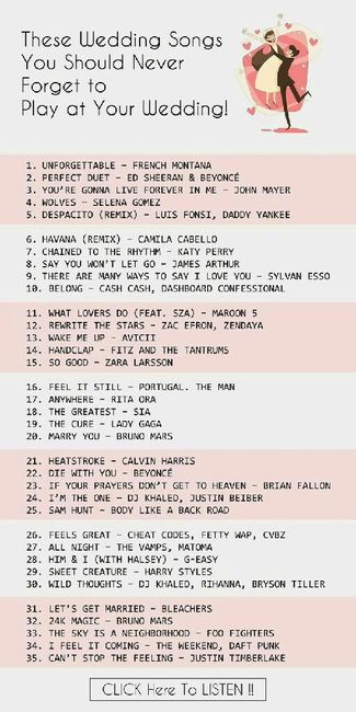 Canciones primer baile - 1