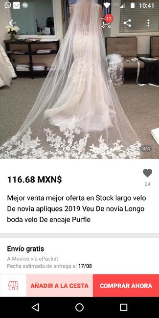 Recomendación para comprar velo - 2