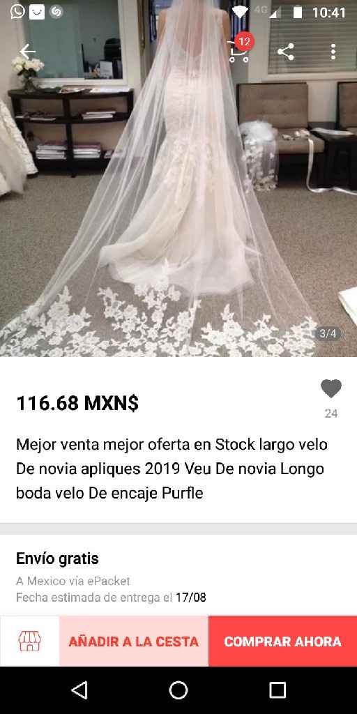 Recomendación para comprar velo - 2