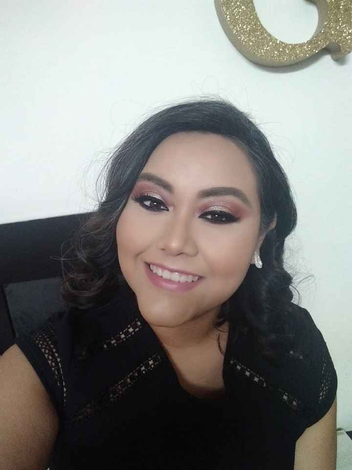 Probando maquillaje. Opción 2. - 1