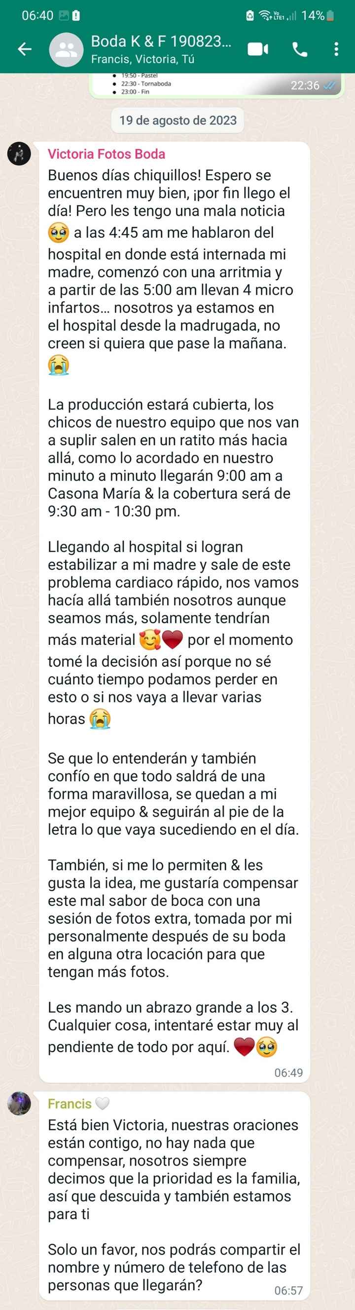 ¡Cuidado! No contrates a Victoria Serrano (wedding Photo y Video/kepping Memories/vr Wedding Photo &