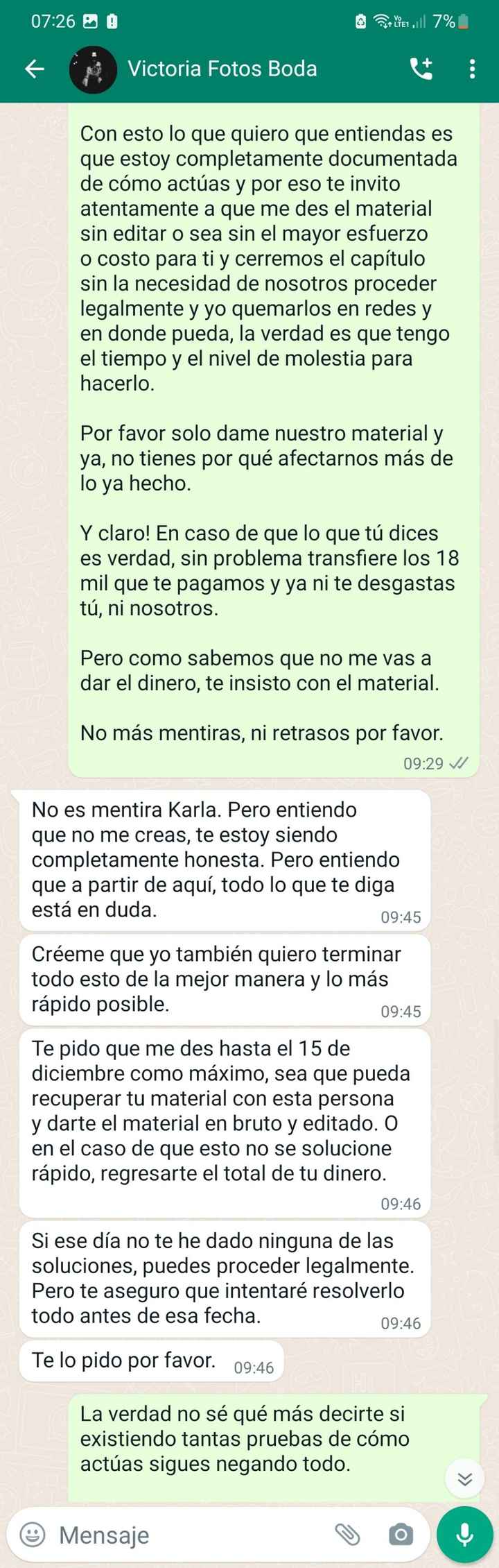 ¡Cuidado! No contrates a Victoria Serrano (wedding Photo y Video/kepping Memories/vr Wedding Photo &