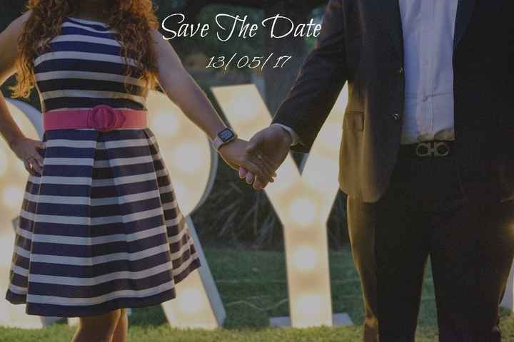 Save the date 