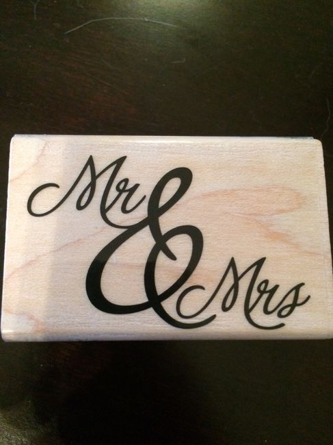 ¿quien se animara a pedir un sello para su boda? - 1