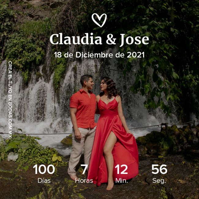 a 99 dias 😊👰🤵 3