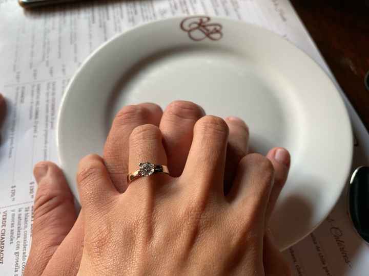 Si hubieras podido elegir el anillo de compromiso.. - 1