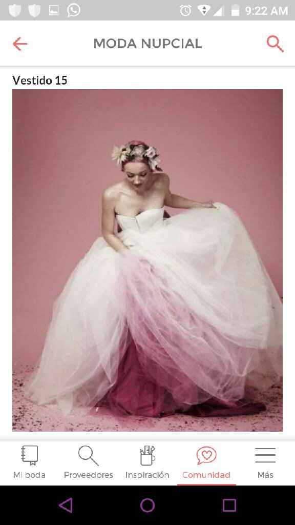 Vestidos de novia poco usuales, pero hermosos - 1