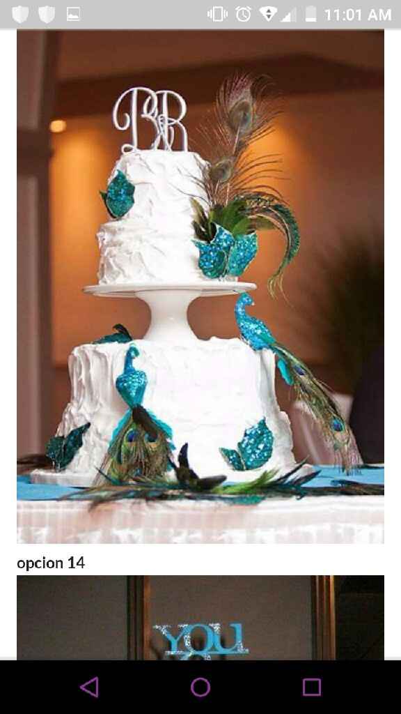 Pasteles peacock - 1