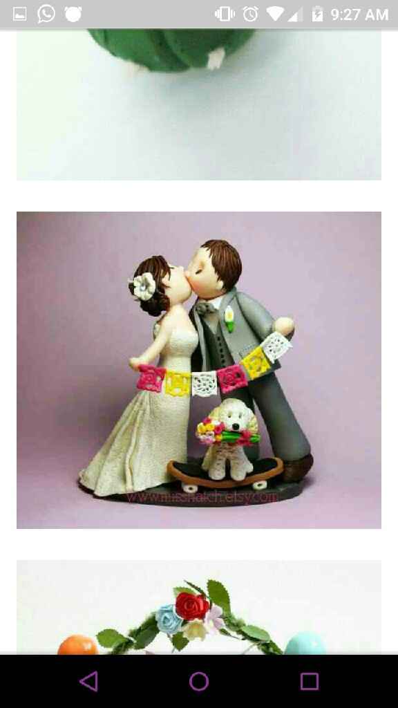 Cake topper mexicanotes - 1