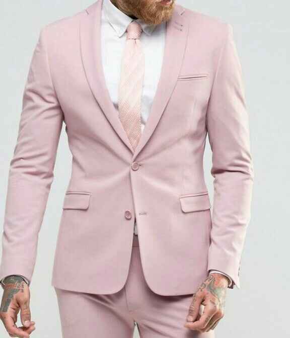 Combinaciones en beige para el novio🤵 - 2