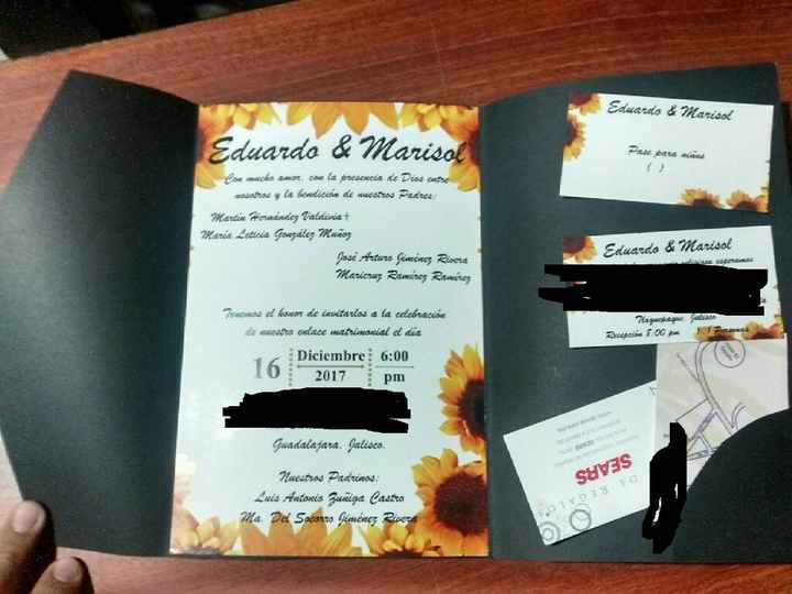  Inspiración: invitaciones negras 🎩 - 1