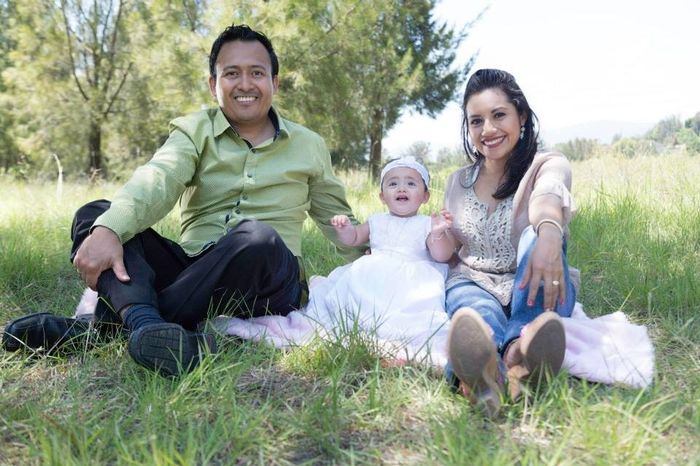 Finalmente, con mucha alegría, mi pequeña familia :D