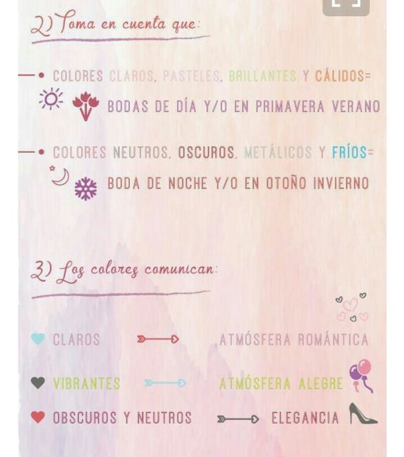 Tu ya elegiste los colores de tu boda? - 2