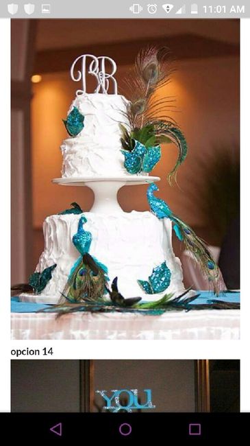 Pasteles peacock - 1