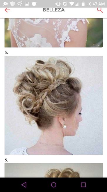 Peinados estilo Mohawk para la boda - 3