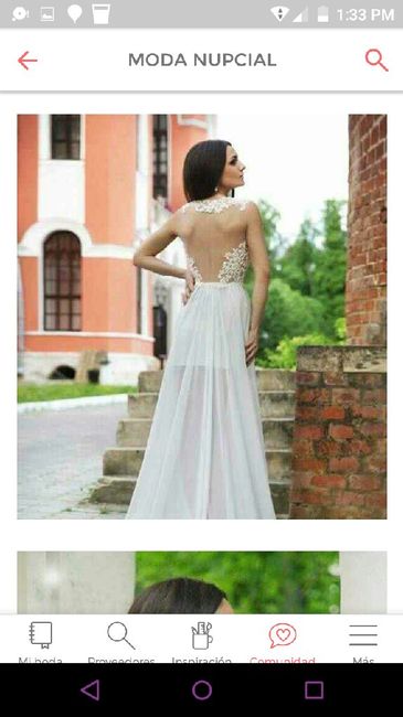 Vestidos con hermosos diseños en la espalda - 1