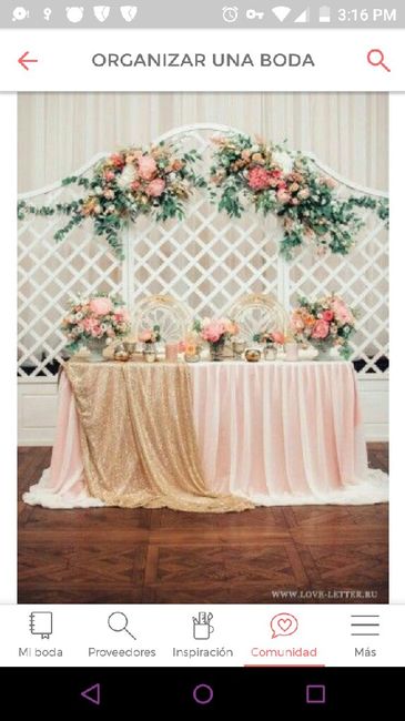  Mesa de novios ❤️ ¿cuál te gustan más ? - 1