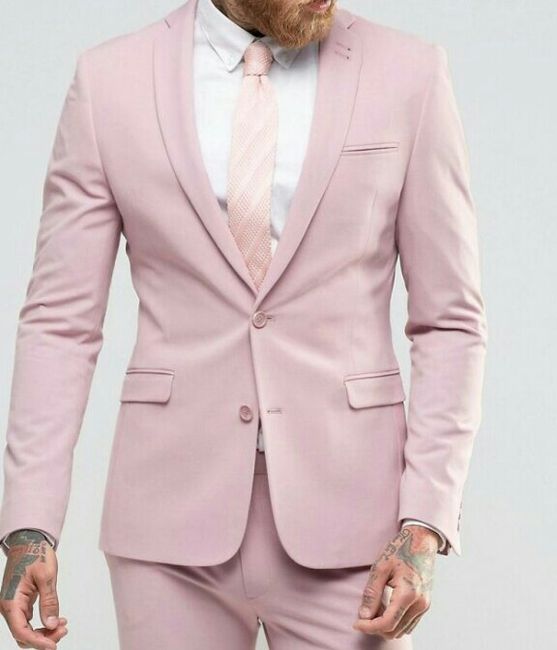 Combinaciones en beige para el novio🤵 - 2