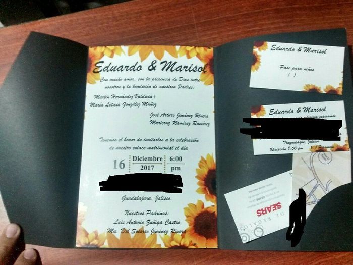  Inspiración: invitaciones negras 🎩 - 1
