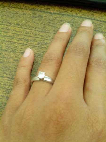 anillo de compromiso