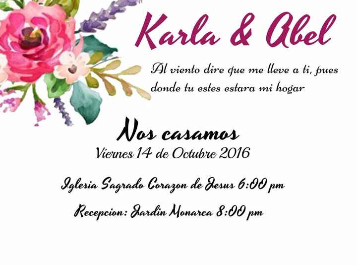 Diseñando mis invitaciones 
