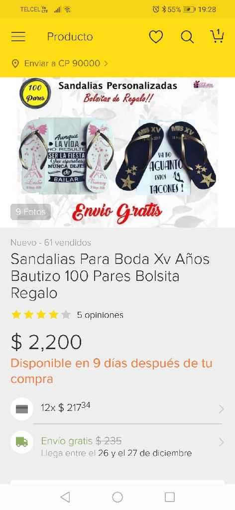 Sandalias en monterrey - 1