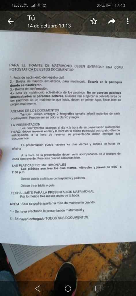 Nos casamos!!! 28 noviembre 2020 - 1