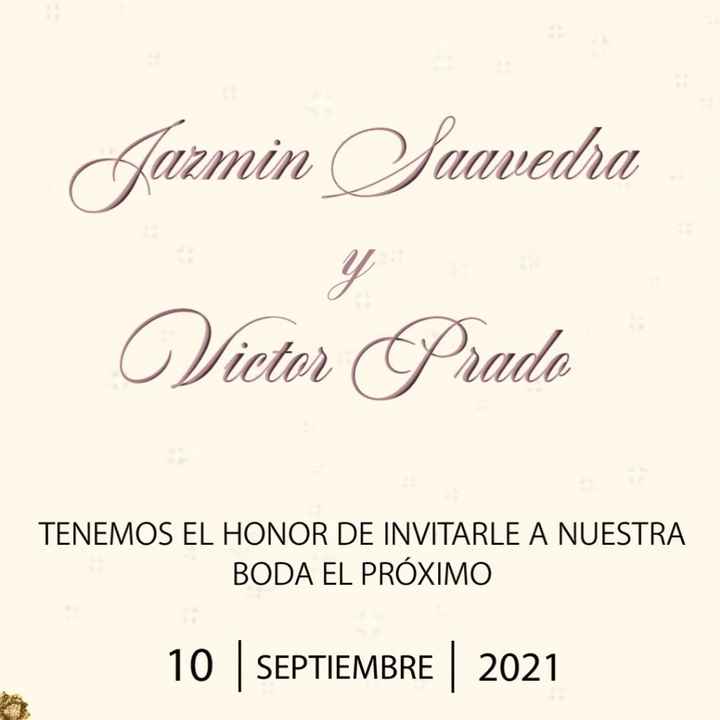 Invitación digital vs impresa - 2
