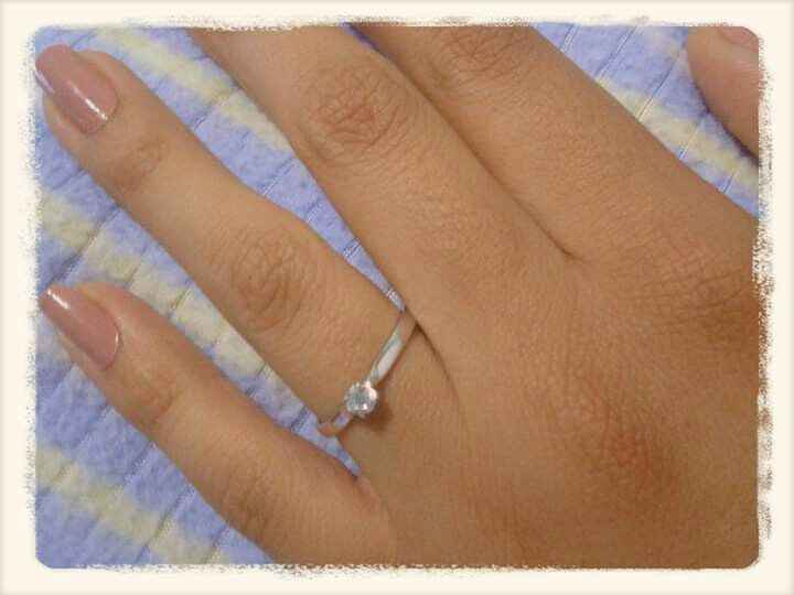 Comparte una foto de tu anillo de compromiso - 1
