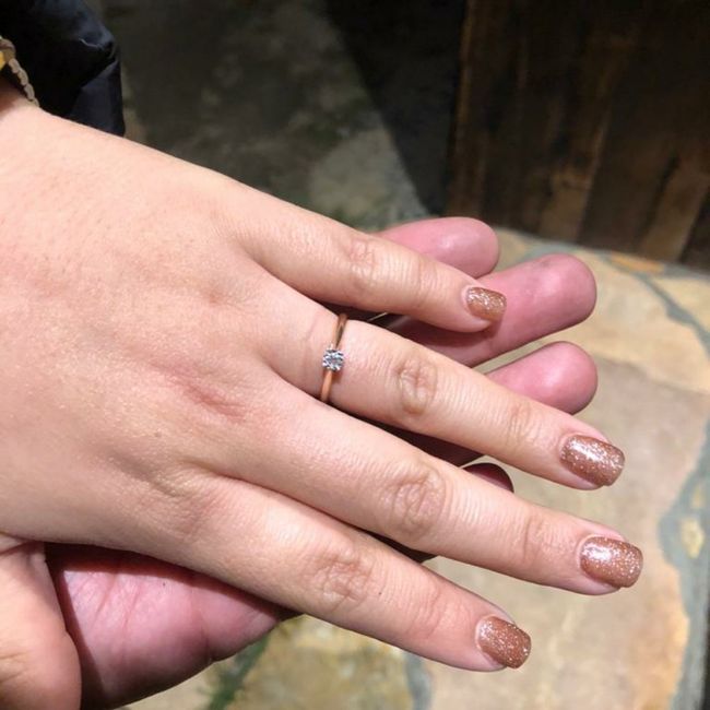 Presuman su anillo de compromiso💍 y como sucedió 😍🤭 7