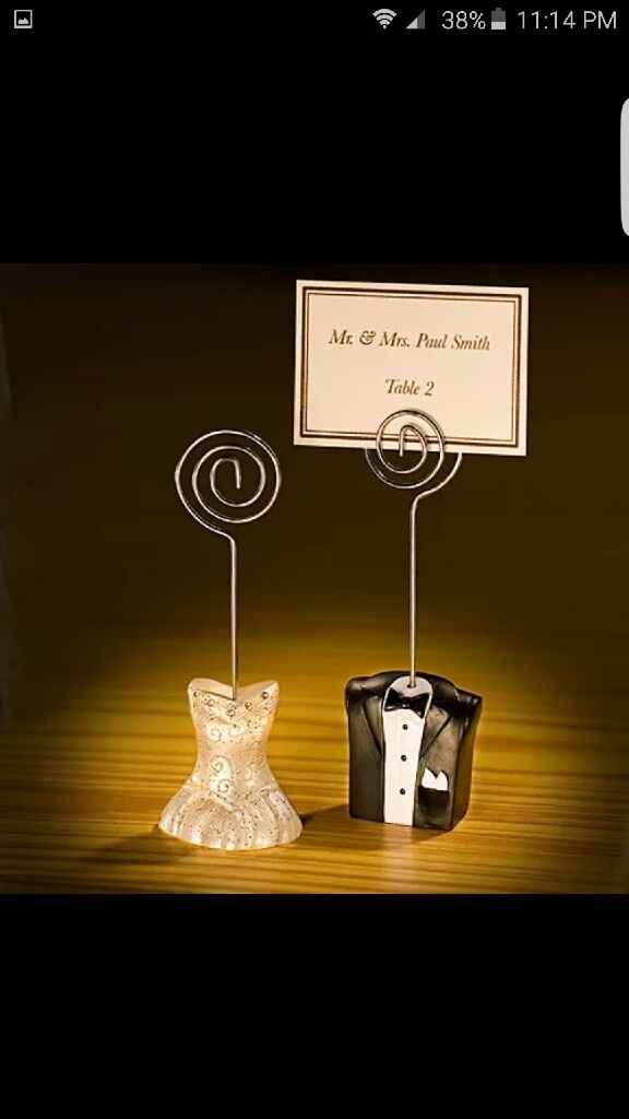 Ayuda chicas !! sujetadores de targetas para las mesas. - 1