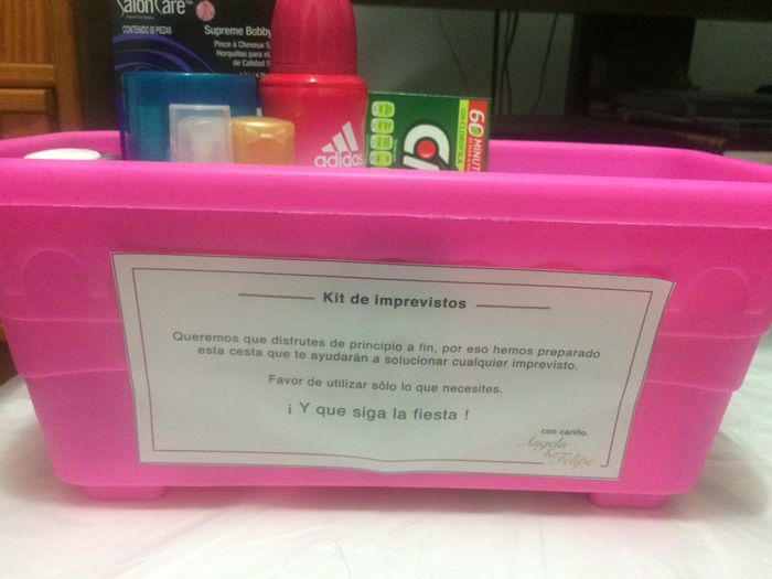 Kit de imprevistos para el baño - 3