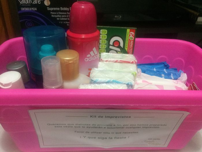Kit de imprevistos para el baño - 5