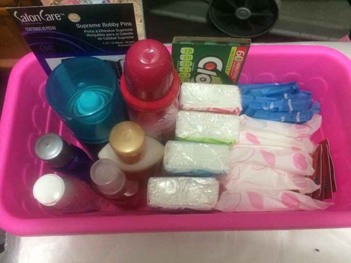 Kit de imprevistos para el baño - 1