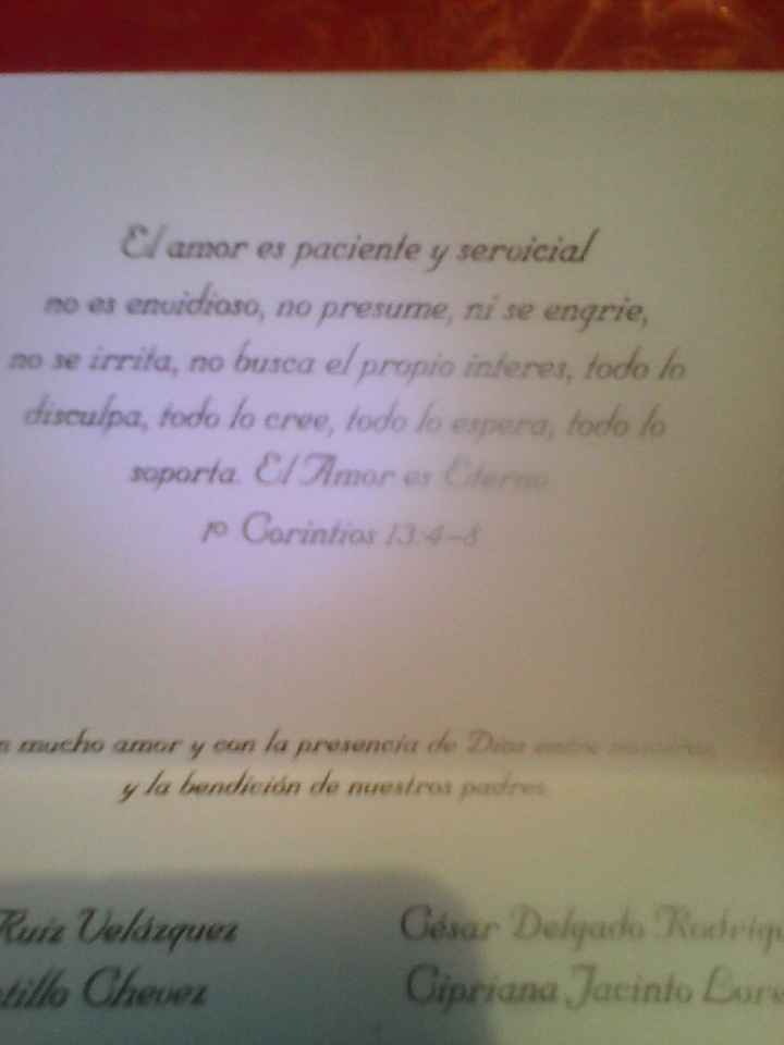 Avances: al fin tenemos nuestras invitaciones lista !!! :) - 3