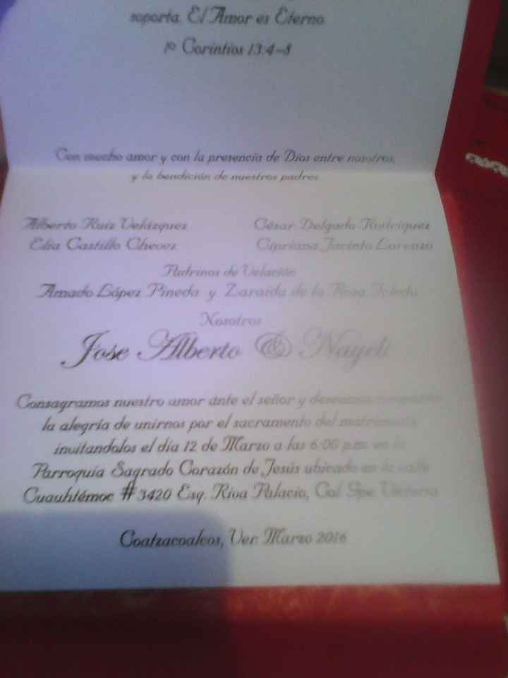 Avances: al fin tenemos nuestras invitaciones lista !!! :) - 4