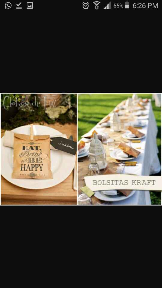 Cuantos poner en las mesas de la boda? - 1