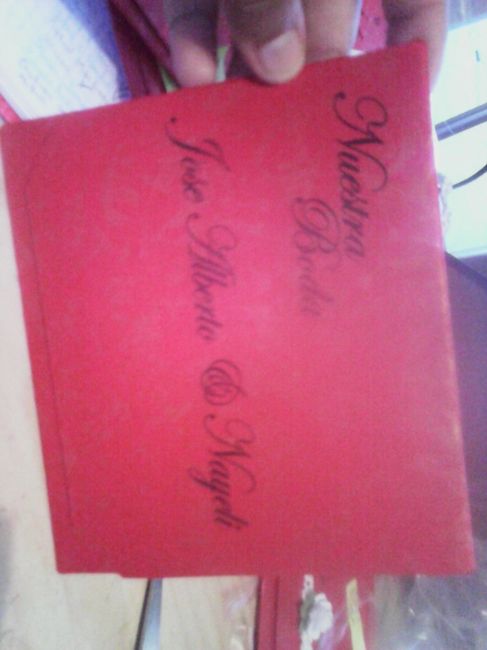 Avances: al fin tenemos nuestras invitaciones lista !!! :) - 2